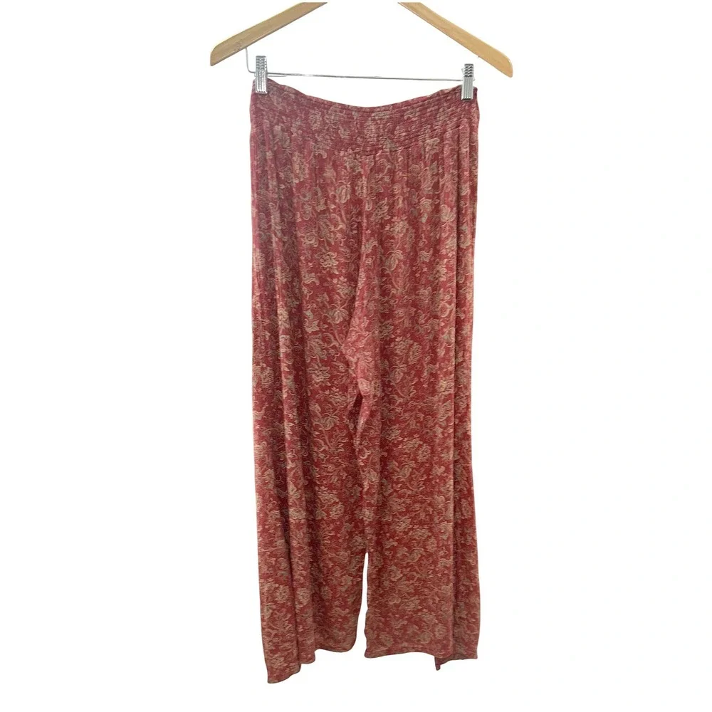 Denim & Supply Ralph Lauren Paisley‎ Floral Wrap Wide Leg Pants Size Medium